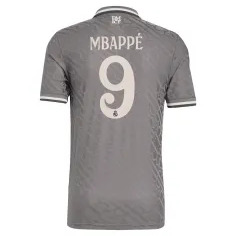 MAILLOT REAL MADRID THIRD MBAPPE VERSION AUTHENTIC 2024-2025 2