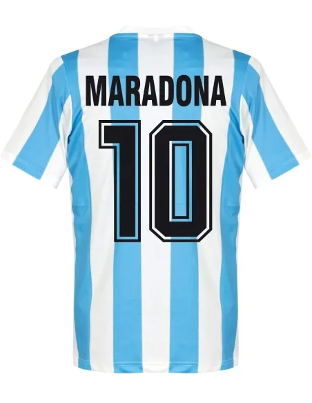 MAILLOT RETRO ARGENTINE MARADONA 1986
