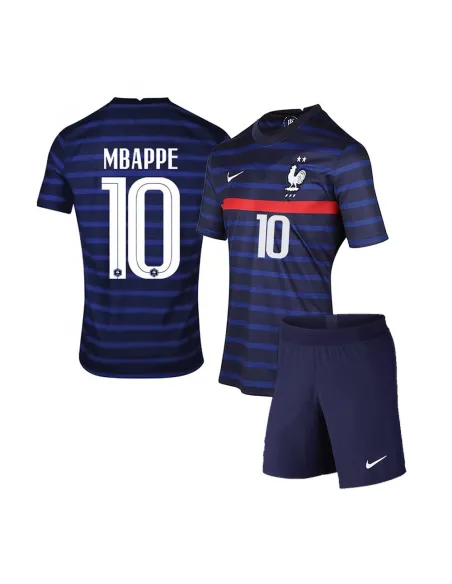 PACK JUNIOR FRANCE DOMICILE MBAPPE 2020-2021