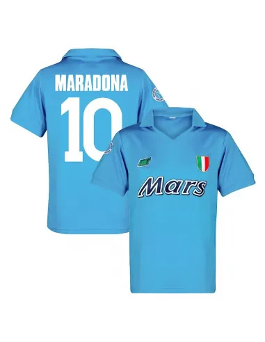 MAILLOT RETRO NAPLES DOMICILE MARADONA 1990-1991