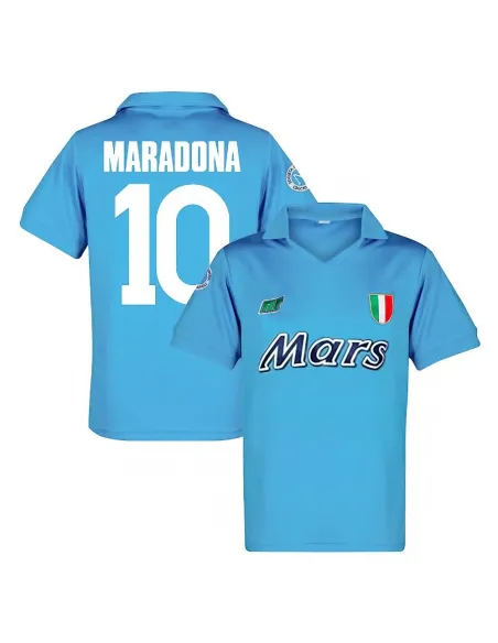 MAILLOT RETRO NAPLES DOMICILE MARADONA 1990-1991