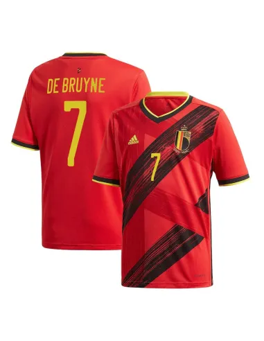 MAILLOT BELGIQUE DOMICILE DE BRUYNE 2020-2021