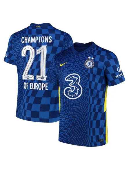 MAILLOT CHELSEA DOMICILE CHAMPIONS OF EUROPE 2021-2022