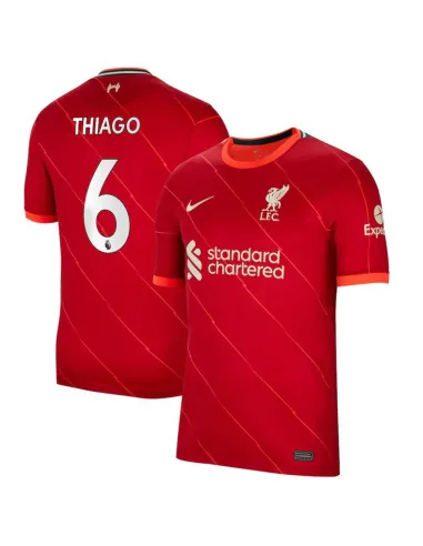 MAILLOT LIVERPOOL DOMICILE THIAGO ALCANTARA 2021-2022
