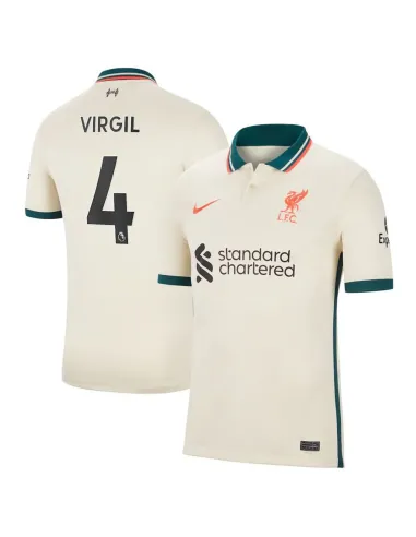 MAILLOT LIVERPOOL EXTERIEUR VIRGIL VAN DIJK 2021-2022