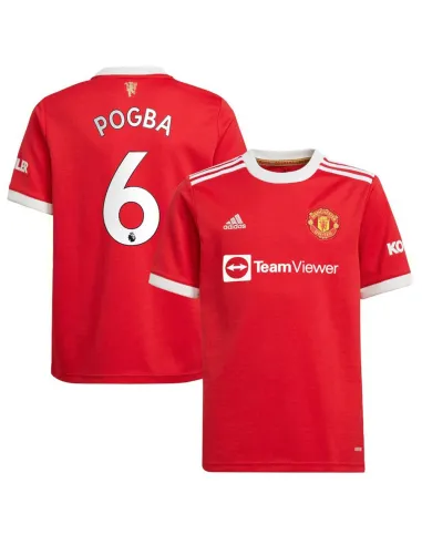 MAILLOT MANCHESTER UNITED DOMICILE POGBA 2021-2022