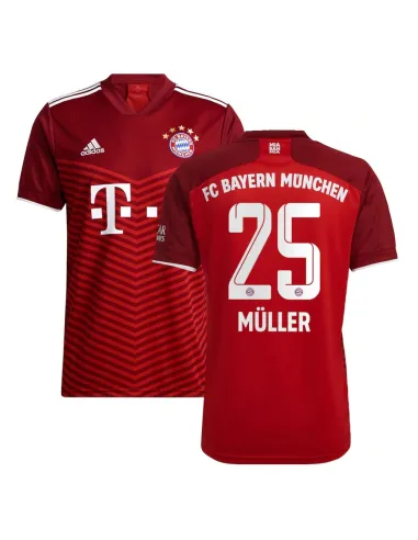 MAILLOT BAYERN MUNICH DOMICILE MULLER 2021-2022
