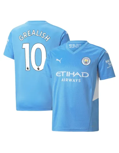 MAILLOT MANCHESTER CITY DOMICILE GREALISH 2021-2022