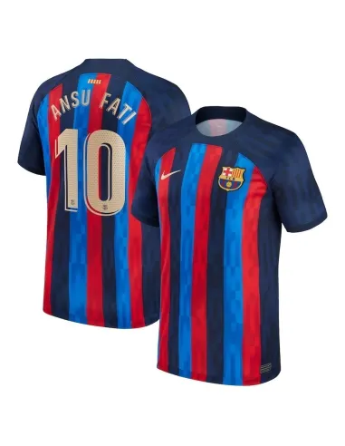 MAILLOT FC BARCELONE DOMICILE ANSU FATI 2022-2023