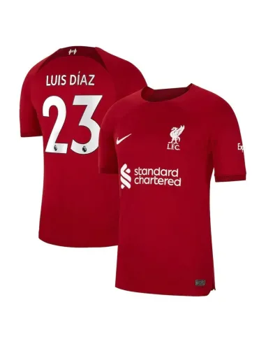 MAILLOT LIVERPOOL DOMICILE LUIS DIAZ 2022-2023