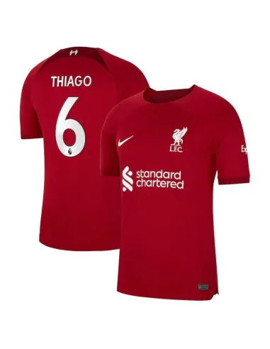 MAILLOT LIVERPOOL DOMICILE THIAGO ALCANTARA 2022-2023