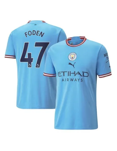 MAILLOT MANCHESTER CITY DOMICILE FODEN 2022-2023