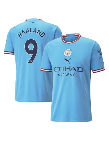 MAILLOT MANCHESTER CITY DOMICILE HAALAND 2022-2023