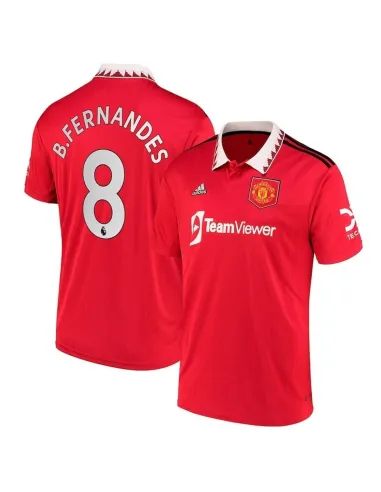 MAILLOT MANCHESTER UNITED DOMICILE BRUNO FERNANDES 2022-2023