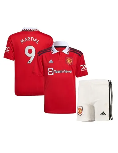 PACK JUNIOR MANCHESTER UNITED DOMICILE MARTIAL 2022-2023