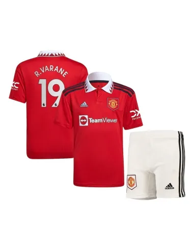 PACK JUNIOR MANCHESTER UNITED DOMICILE VARANE 2022-2023