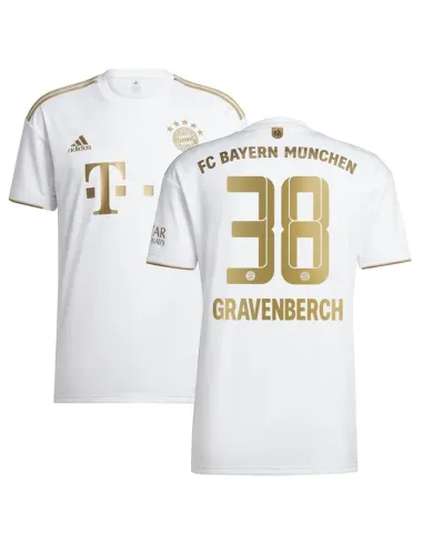 MAILLOT BAYERN MUNICH EXTERIEUR GRAVENBERCH 2022-2023
