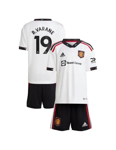 PACK JUNIOR MANCHESTER UNITED EXTERIEUR VARANE 2022-2023