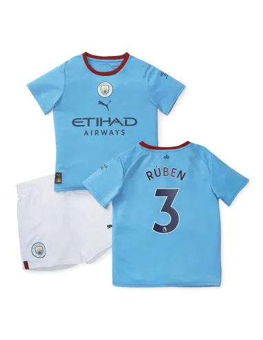 PACK JUNIOR MANCHESTER CITY DOMICILE RUBEN DIAS 2022-2023