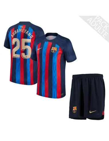 PACK FC BARCELONE DOMICILE AUBAMEYANG 2022-2023