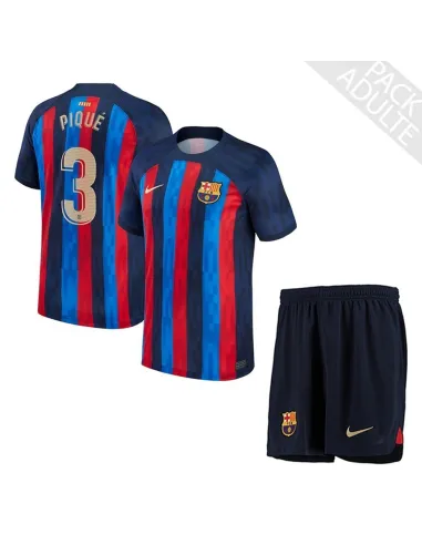 PACK FC BARCELONE DOMICILE PIQUE 2022-2023
