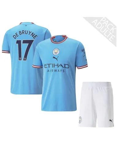 PACK MANCHESTER CITY DOMICILE DE BRUYNE 2022-2023