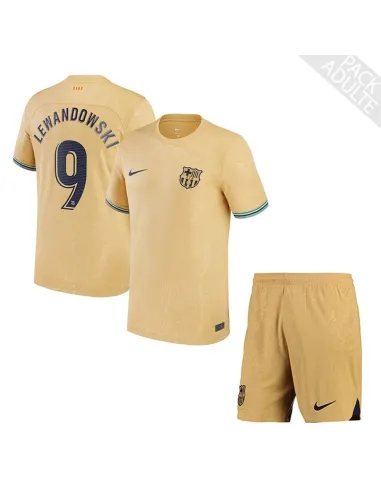 PACK FC BARCELONE EXTERIEUR LEWANDOWSKI 2022-2023