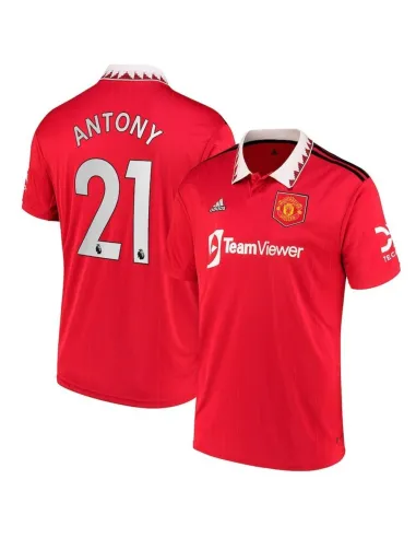 MAILLOT MANCHESTER UNITED DOMICILE ANTONY 2022-2023