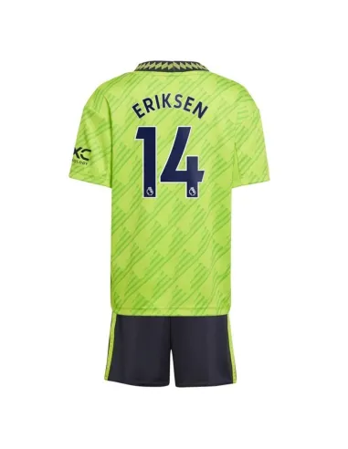 PACK JUNIOR MANCHESTER UNITED THIRD ERIKSEN 2022-2023