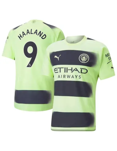 MAILLOT MANCHESTER CITY THIRD HAALAND 2022-2023
