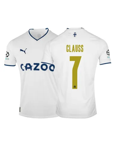 MAILLOT OLYMPIQUE DE MARSEILLE DOMICILE CLAUSS CHAMPIONS LEAGUE 2022-2023