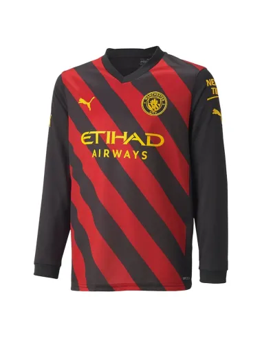 MAILLOT MANCHESTER CITY EXTERIEUR MANCHES-LONGUES 2022-2023