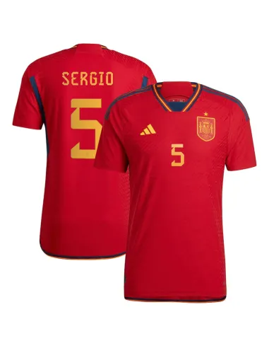 MAILLOT ESPAGNE DOMICILE SERGIO BUSQUETS 2022-2023