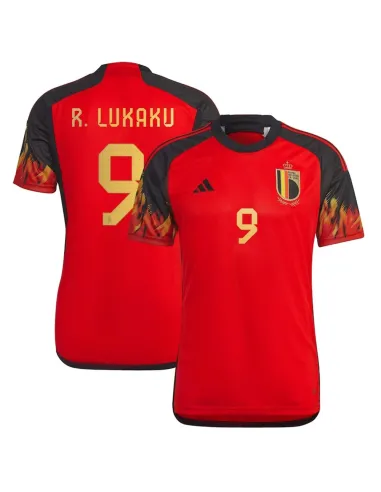 MAILLOT BELGIQUE DOMICILE LUKAKU 2022-2023