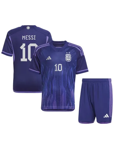 PACK JUNIOR ARGENTINE EXTERIEUR MESSI 2022-2023