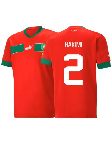 MAILLOT MAROC DOMICILE HAKIMI 2022-2023