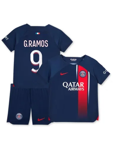 PACK JUNIOR PSG GONCALO RAMOS DOMICILE 2023-2024
