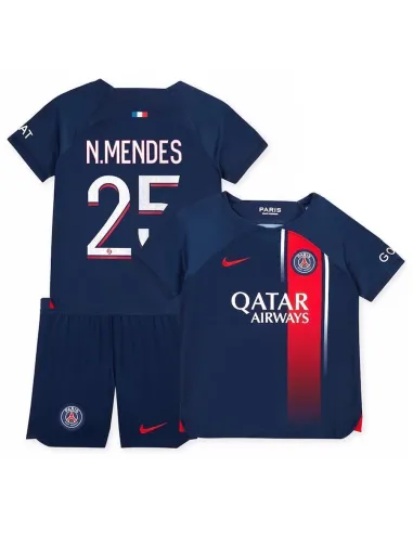 PACK JUNIOR PSG NUNO MENDES DOMICILE 2023-2024