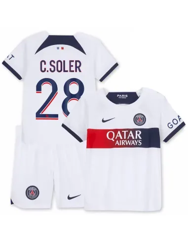 PACK JUNIOR PSG EXTERIEUR CARLOS SOLER 2023-2024