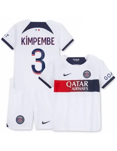 PACK JUNIOR PSG KIMPEMBE EXTERIEUR 2023-2024