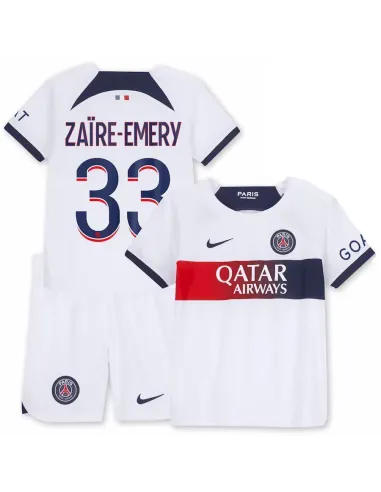 PACK JUNIOR PSG ZAIRE-EMERY EXTERIEUR 2023-2024