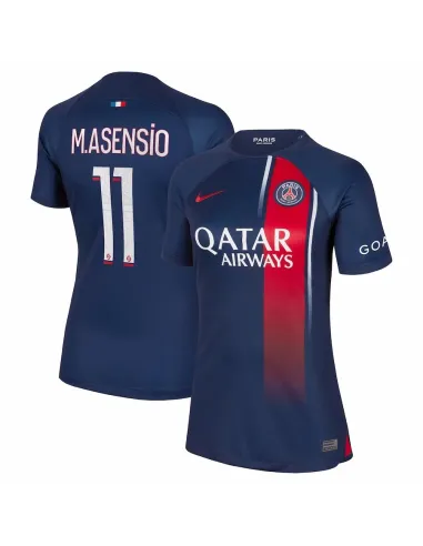 MAILLOT PSG DOMICILE FEMME MARCO ASENSIO 2023-2024