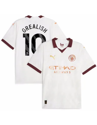 MAILLOT MANCHESTER CITY EXTERIEUR GREALISH 2023-2024