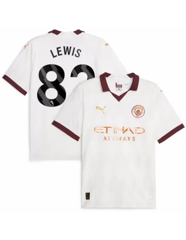 MAILLOT MANCHESTER CITY EXTERIEUR LEWIS 2023-2024