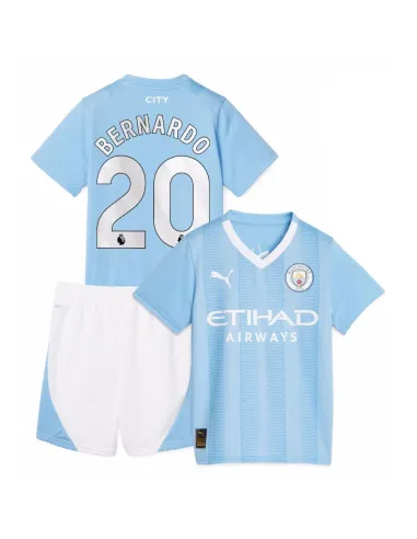 PACK JUNIOR MANCHESTER CITY DOMICILE BERNARDO SILVA 2023-2024