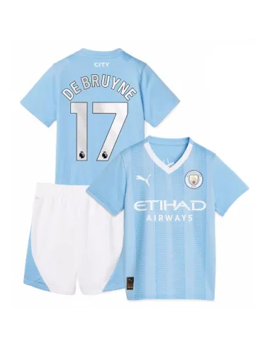PACK JUNIOR MANCHESTER CITY DOMICILE DE BRUYNE 2023-2024