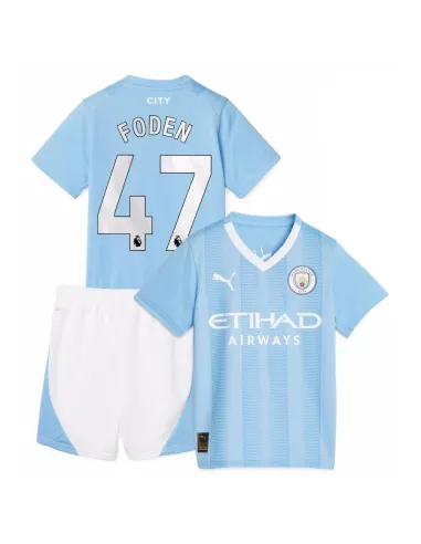 PACK JUNIOR MANCHESTER CITY DOMICILE FODEN 2023-2024