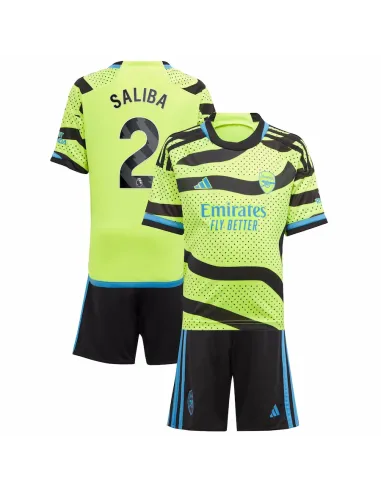 PACK JUNIOR ARSENAL EXTERIEUR SALIBA 2023-2024