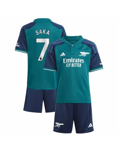 PACK JUNIOR ARSENAL THIRD SAKA 2023-2024