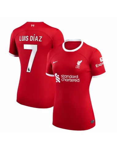 MAILLOT LIVERPOOL DOMICILE FEMME LUIS DIAZ 2023-2024